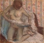 Toilet of a Woman  1884
